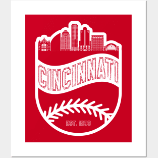 Cincinnati Baseball 01 Posters and Art